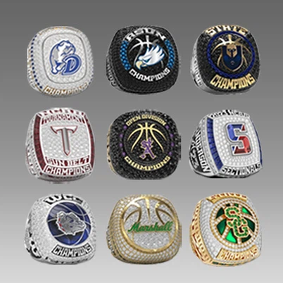 Ba rings ya championnat pona basketball ya bilenge .